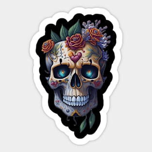 Colorful Traditions: Embrace Mexico's Day of the Dead Sticker